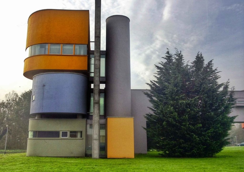 esterno della wall house a groningen