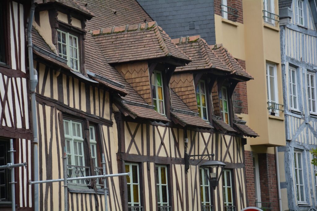case a graticcio di rouen
