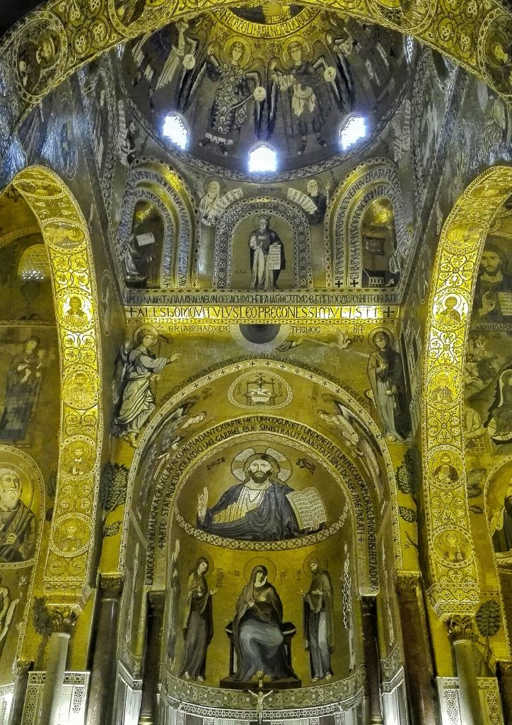 mosaici della cappella palatina a palazzo dei normanni