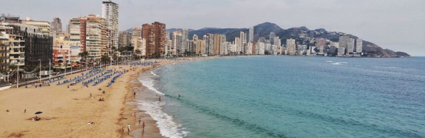 spiaggia di Levante, Benidorm, Spagna