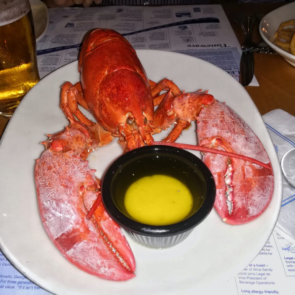 aragosta al ristorante a boston
