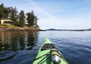 kayak alle isole san juan