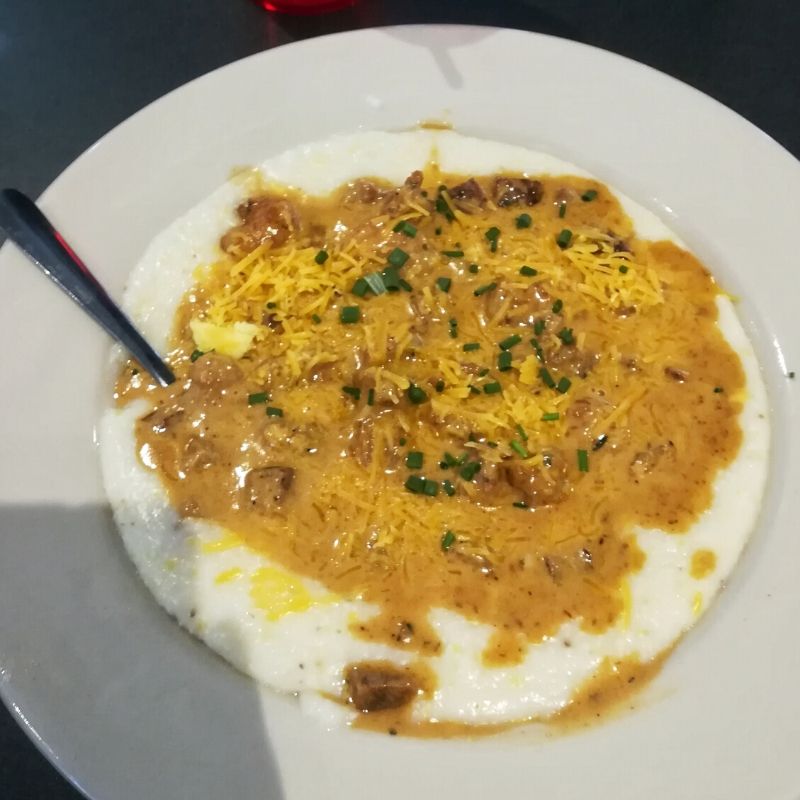 shrimps and grits