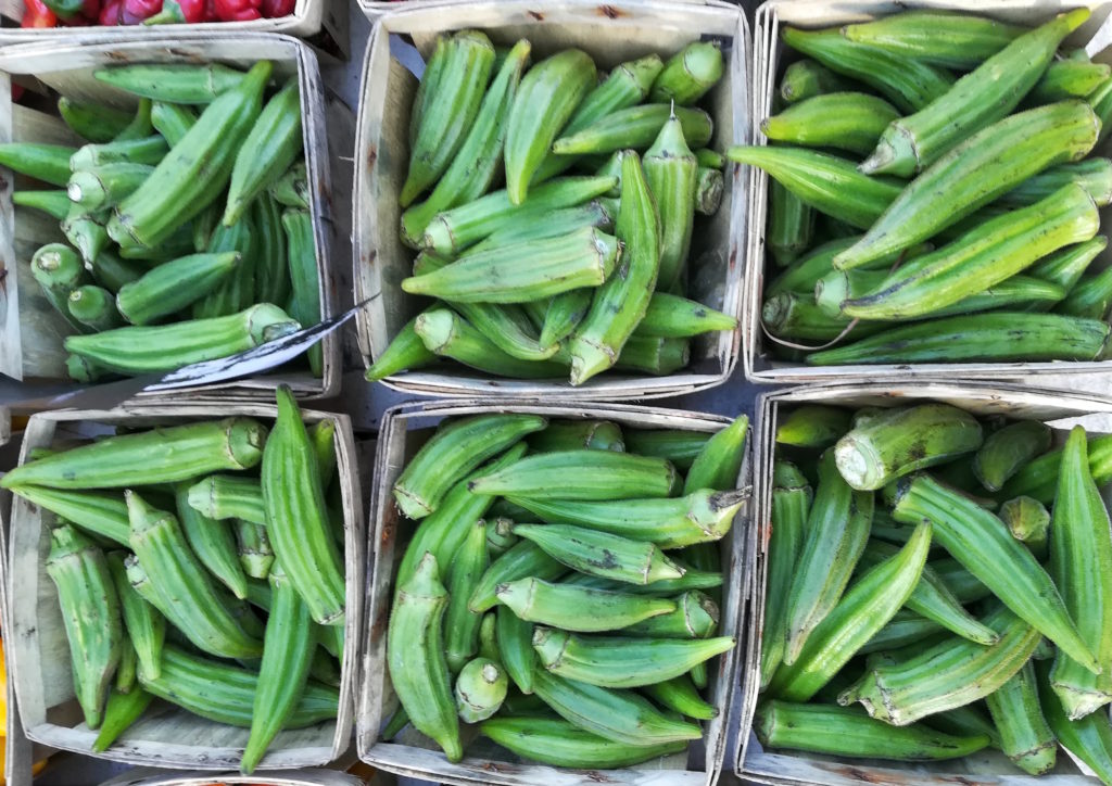 okra al mercato