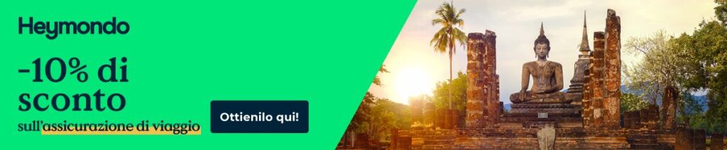 banner per l'assicurazione di viaggio per la thailandia